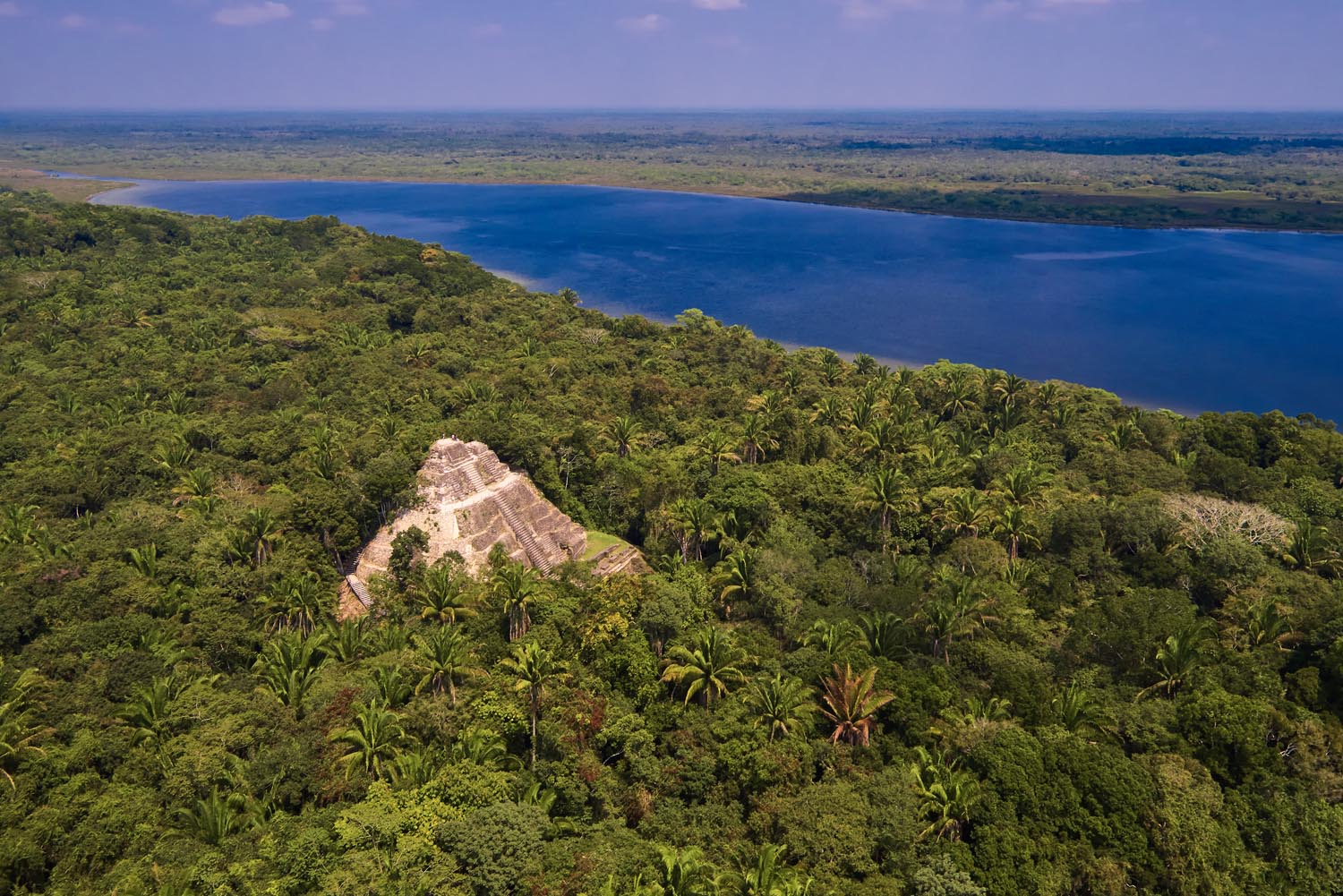 High Temple at Lamanai